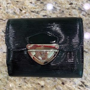 Black Patent LV Wallet